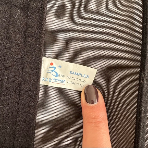 Blue Polka Dot Corset - Picture 5 of 5